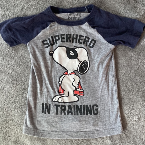 2T Bundle - Boys Character Shirts (Elmo, Mario, Snoopy, Disney Cars). - Picture 4 of 9